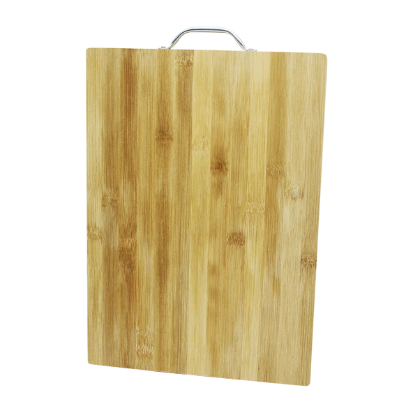 AHŞAP BAMBU KESİM PANOSU METAL KULPLU 26X36X1.7CM (5314) ürün görseli 1