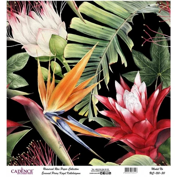 Cadence Evrensel Pirinç Dekopaj Kağıdı - UC-150 ürün görseli 1