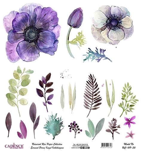 Cadence Evrensel Pirinç Dekopaj Kağıdı - UC-109 ürün görseli 1