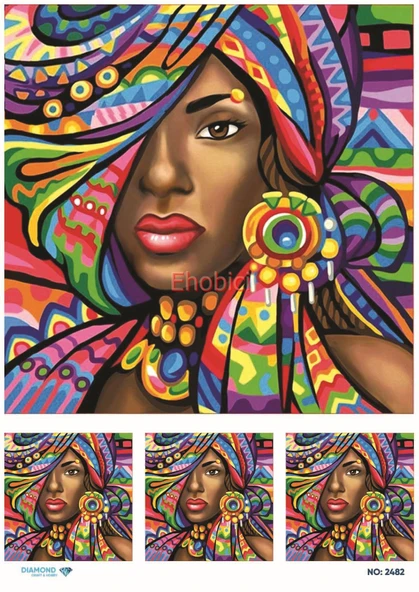 Diamond Pirinç Dekopaj Kağıdı - 2482 ürün görseli 1