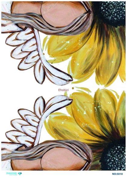 Diamond Pirinç Dekopaj Kağıdı - 5010 ürün görseli 1