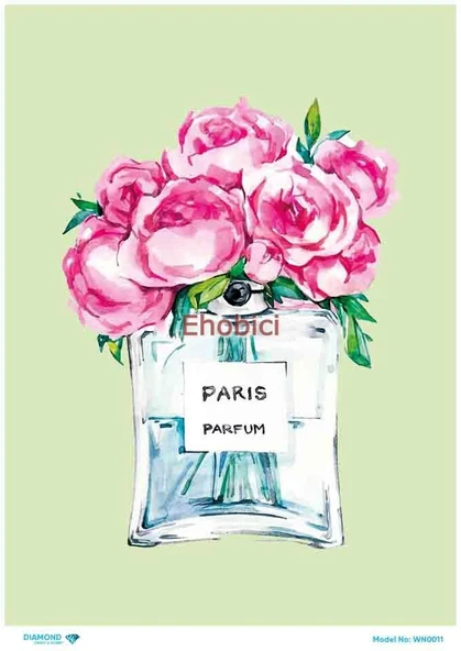 Diamond Pirinç Dekopaj Kağıdı - WM-011 ürün görseli 1