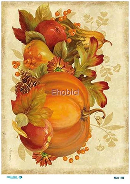 Diamond Pirinç Dekopaj Kağıdı - 1115 ürün görseli 1