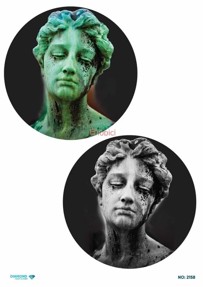 Diamond Pirinç Dekopaj Kağıdı - 2158 ürün görseli 1