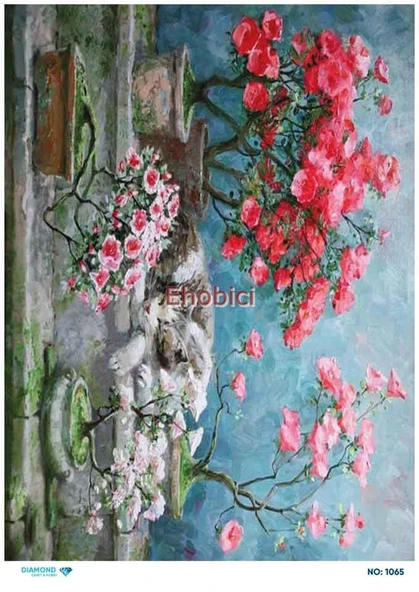 Diamond Pirinç Dekopaj Kağıdı - 1065 ürün görseli 1