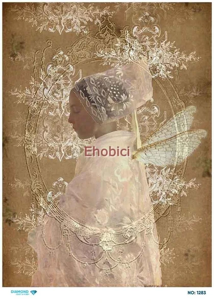 Diamond Pirinç Dekopaj Kağıdı - 1283 ürün görseli 1