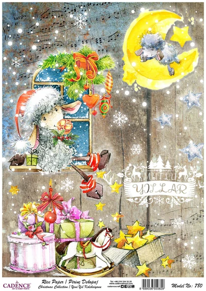 Cadence Pirinç Dekopaj Kağıdı Model - 780 ürün görseli 1