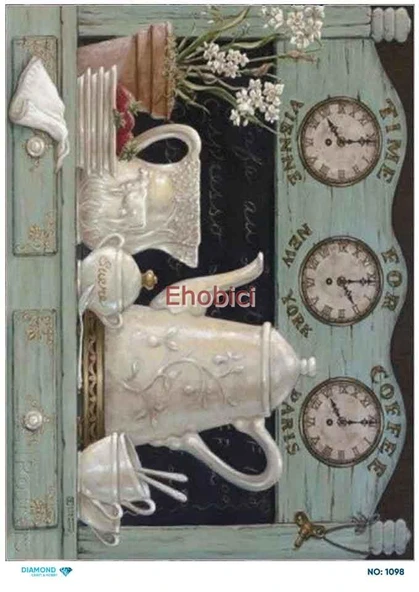 Diamond Pirinç Dekopaj Kağıdı - 1098 ürün görseli 1