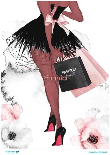 Diamond Pirinç Dekopaj Kağıdı - WM-003 ürün görseli 1