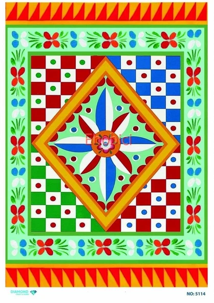 Diamond Pirinç Dekopaj Kağıdı - 5114 ürün görseli 1