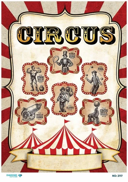 Diamond Pirinç Dekopaj Kağıdı - 2117 ürün görseli 1