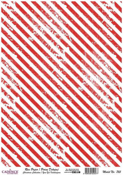 Cadence Pirinç Dekopaj Kağıdı Model - 755 ürün görseli 1