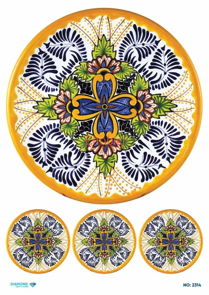 Diamond Pirinç Dekopaj Kağıdı - 2314 ürün görseli 1