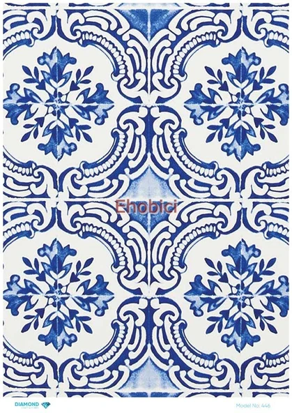 Diamond Pirinç Dekopaj Kağıdı 1910 ürün görseli 1