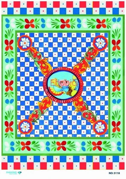 Diamond Pirinç Dekopaj Kağıdı - 5118 ürün görseli 1