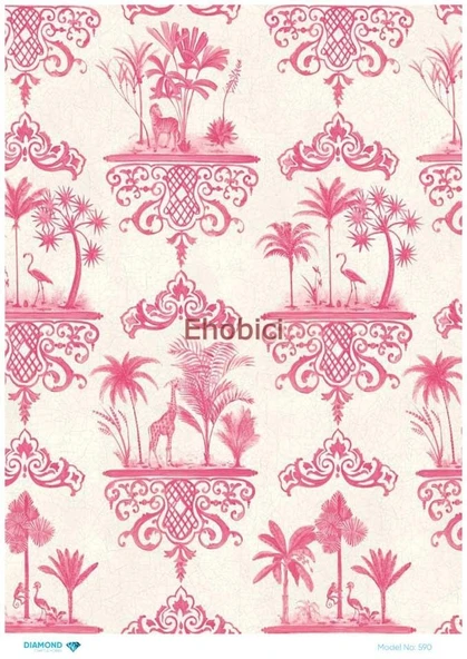 Diamond Pirinç Dekopaj Kağıdı - 590 ürün görseli 1