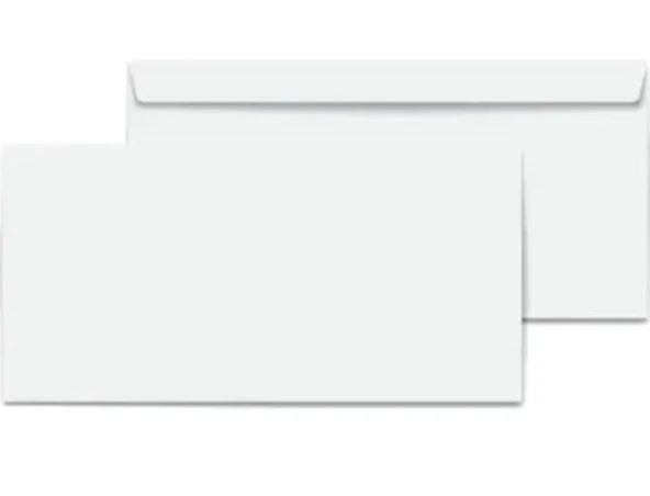 Asil Doğan Diplomat Zarf Extra Silikonlu 10.5x24 90 GR Beyaz