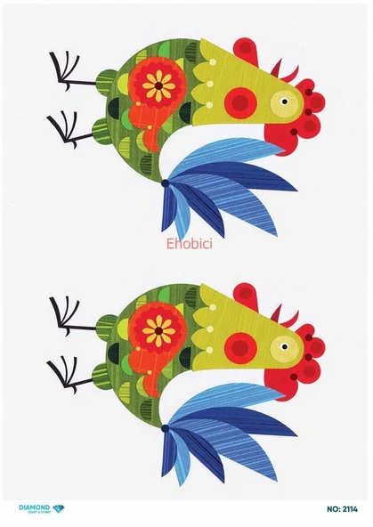 Diamond Pirinç Dekopaj Kağıdı - 2114 ürün görseli 1