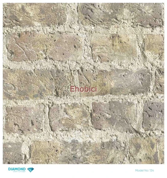 Diamond Pirinç Dekopaj Kağıdı - 134 - 30x30 ürün görseli 1