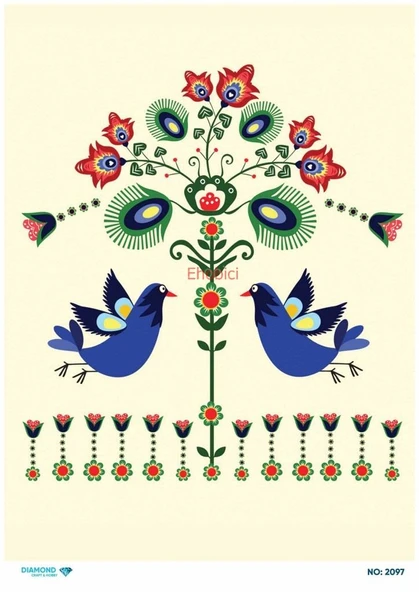 Diamond Pirinç Dekopaj Kağıdı - 2097 ürün görseli 1