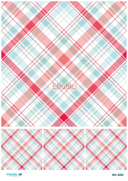 Diamond Pirinç Dekopaj Kağıdı - 2253 ürün görseli 1