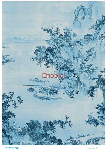 Diamond Pirinç Dekopaj Kağıdı - 023 ürün görseli 1