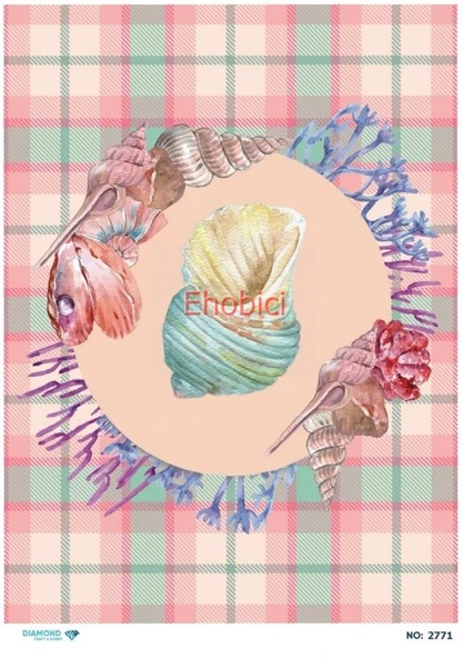 Diamond Pirinç Dekopaj Kağıdı - 2771 ürün görseli 1