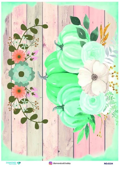 Diamond Pirinç Dekopaj Kağıdı - 5334 ürün görseli 1