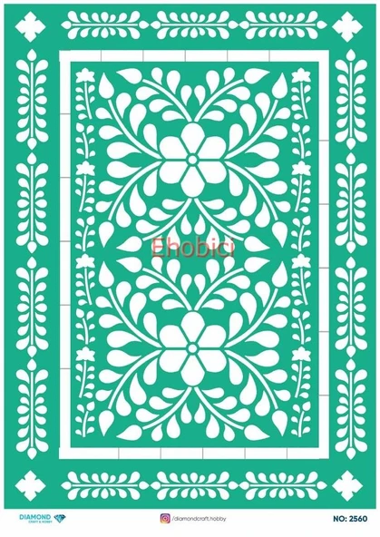 Diamond Pirinç Dekopaj Kağıdı - 2560 ürün görseli 1