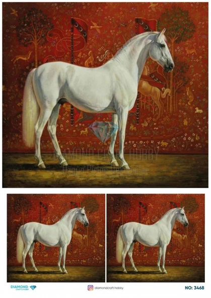 Diamond Pirinç Dekopaj Kağıdı - 3468 ürün görseli 1