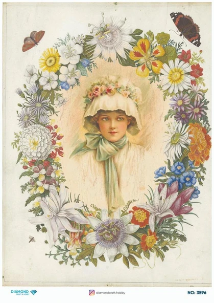 Diamond Pirinç Dekopaj Kağıdı - 3596 ürün görseli 1