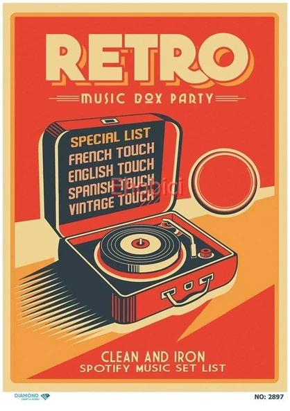 Diamond Pirinç Dekopaj Kağıdı - 2897 ürün görseli 1