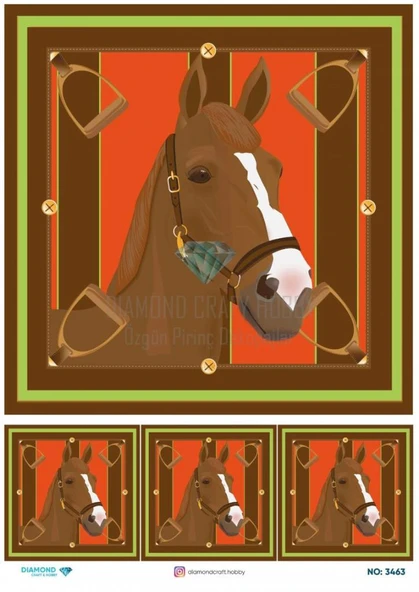 Diamond Pirinç Dekopaj Kağıdı - 3463 ürün görseli 1