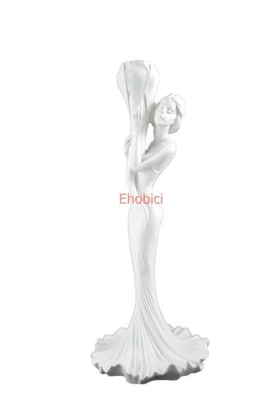 Polyester Şamdan Sd18 (37x15) - Kadin Tekli SD18 ürün görseli 1