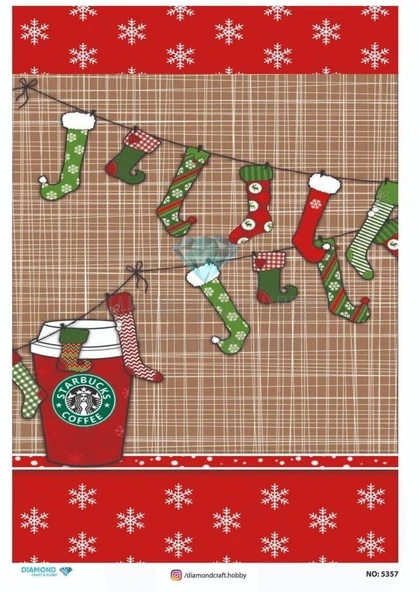 Diamond Pirinç Dekopaj Kağıdı - 5357 ürün görseli 1