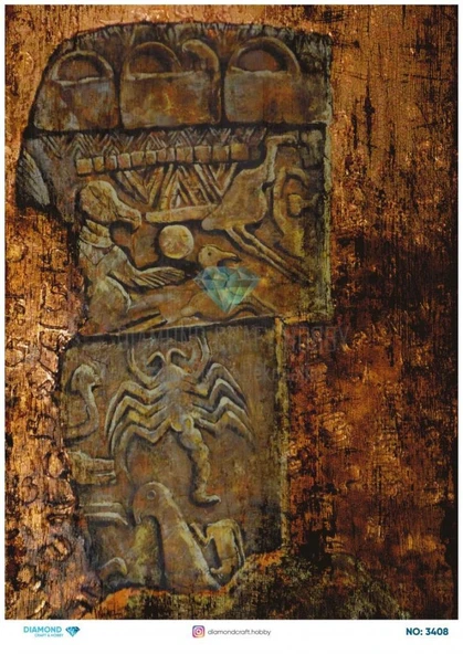 Diamond Pirinç Dekopaj Kağıdı - 3408 ürün görseli 1