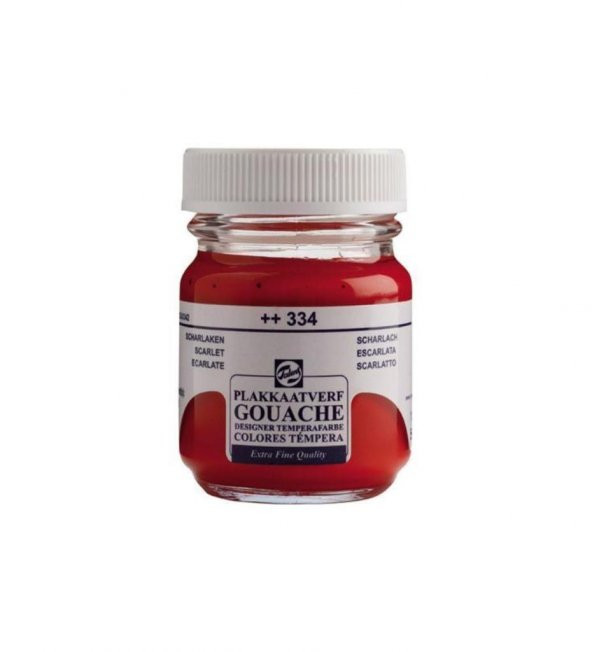 Talens Guaj Boya 16 ML Scarlet (Kırmızı) 334