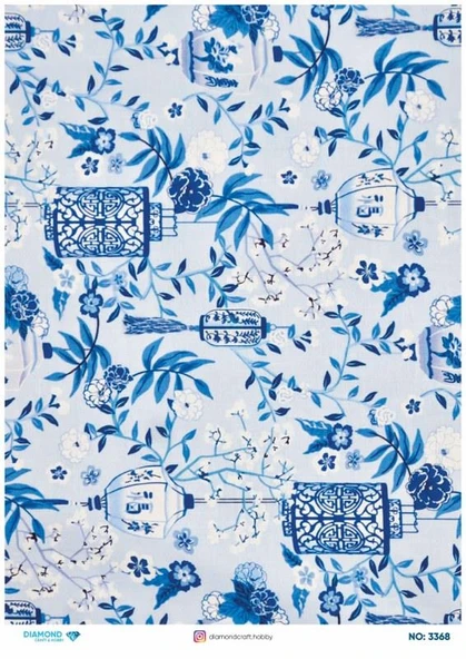 Diamond Pirinç Dekopaj Kağıdı - 3368 ürün görseli 1