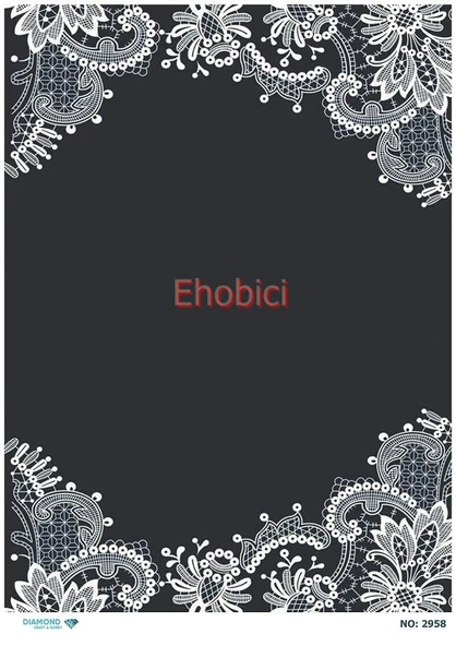 Diamond Pirinç Dekopaj Kağıdı - 2958 ürün görseli 1