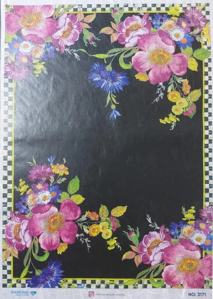 Diamond Pirinç Dekopaj Kağıdı - 3171 ürün görseli 1