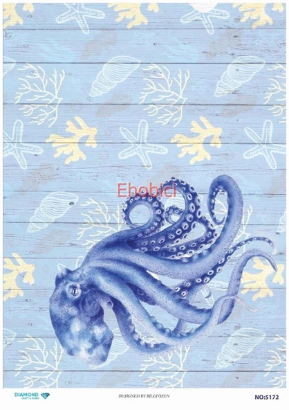 Diamond Pirinç Dekopaj Kağıdı - 5172 ürün görseli 1