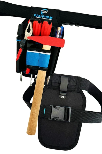 Bel Tipi Alet Çantası Takım Çantası Hırdavat Çantası Bez Takım Çantası Kemer Klipsli, Ustalar ve Teknisyenler ürün görseli 1