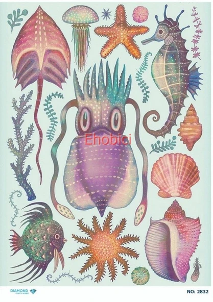 Diamond Pirinç Dekopaj Kağıdı - 2832 ürün görseli 1