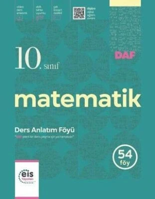 EİS 10.SINIF MATEMATİK DERS ANLATIM FÖYÜ 54 FÖY ürün görseli 1