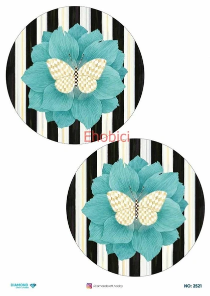 Diamond Pirinç Dekopaj Kağıdı - 2521 ürün görseli 1