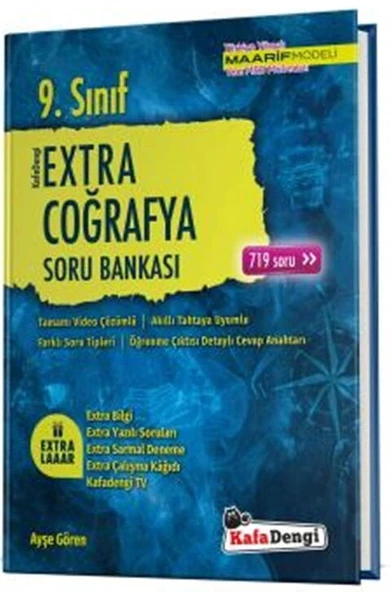 9.SINIF COĞRAFYA EXTRA SORU BANKASI KAFA DENGİ ürün görseli 1