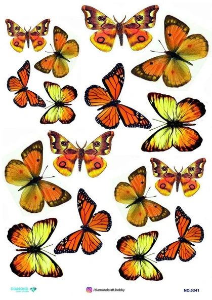 Diamond Pirinç Dekopaj Kağıdı - 5341 ürün görseli 1