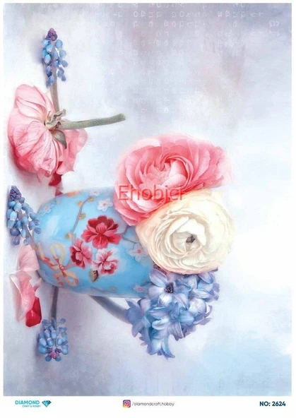 Diamond Pirinç Dekopaj Kağıdı - 2624 ürün görseli 1