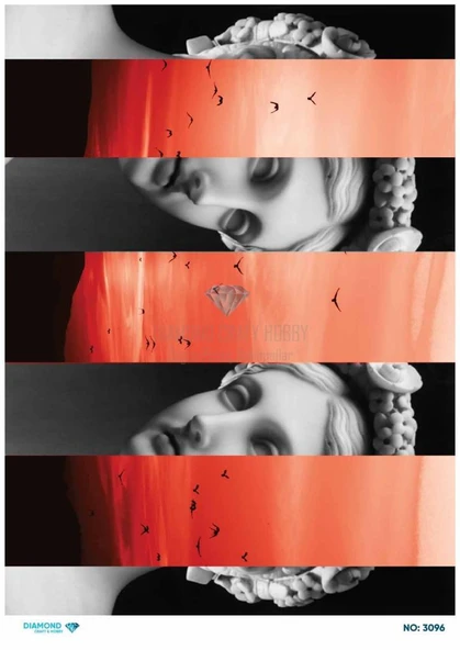 Diamond Pirinç Dekopaj Kağıdı - 3096 ürün görseli 1