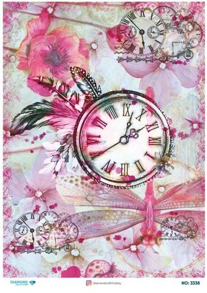 Diamond Pirinç Dekopaj Kağıdı - 3338 ürün görseli 1